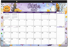 2027 Desk Calendar - 2027 Calendar, 17" 12", Desk Calendar 2027