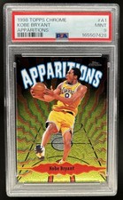 1998-99 Topps Chrome Kobe Bryant Apparitions #A1 Lakers PSA 9