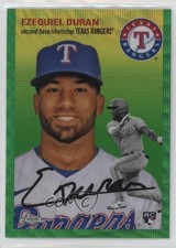 2023 Chrome Platinum Anniversary Green Wave Refractor /99 Ezequiel Duran 1f92