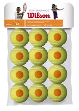 Image of Wilson Starter Tennis Balls Yellow/Orange