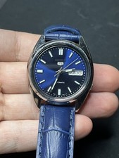 Seiko 5 SNXS77 Automatic 7009-3040 Blue Dial Day Date
