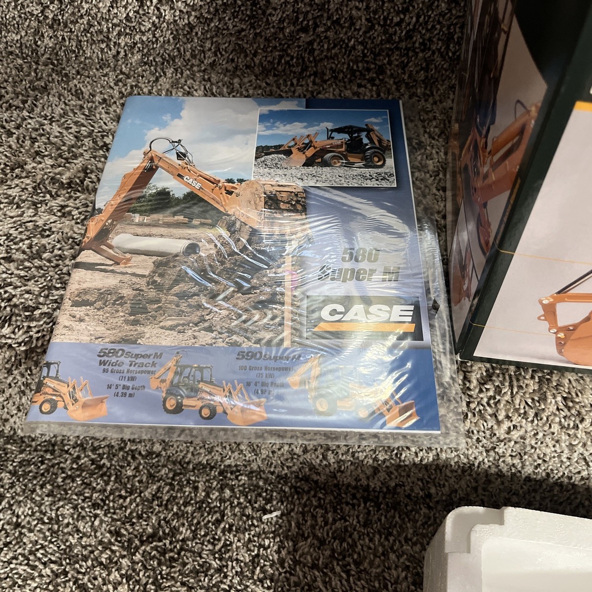 1/16 Case 580 Super M Backhoe Precision Construction Series #1 NEW