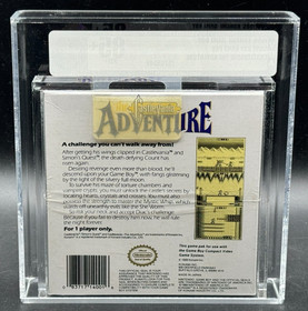 Casltevania Adventure Nintendo Game Boy KONAMI Sealed New VGA 85+ NOT WATA PSA
