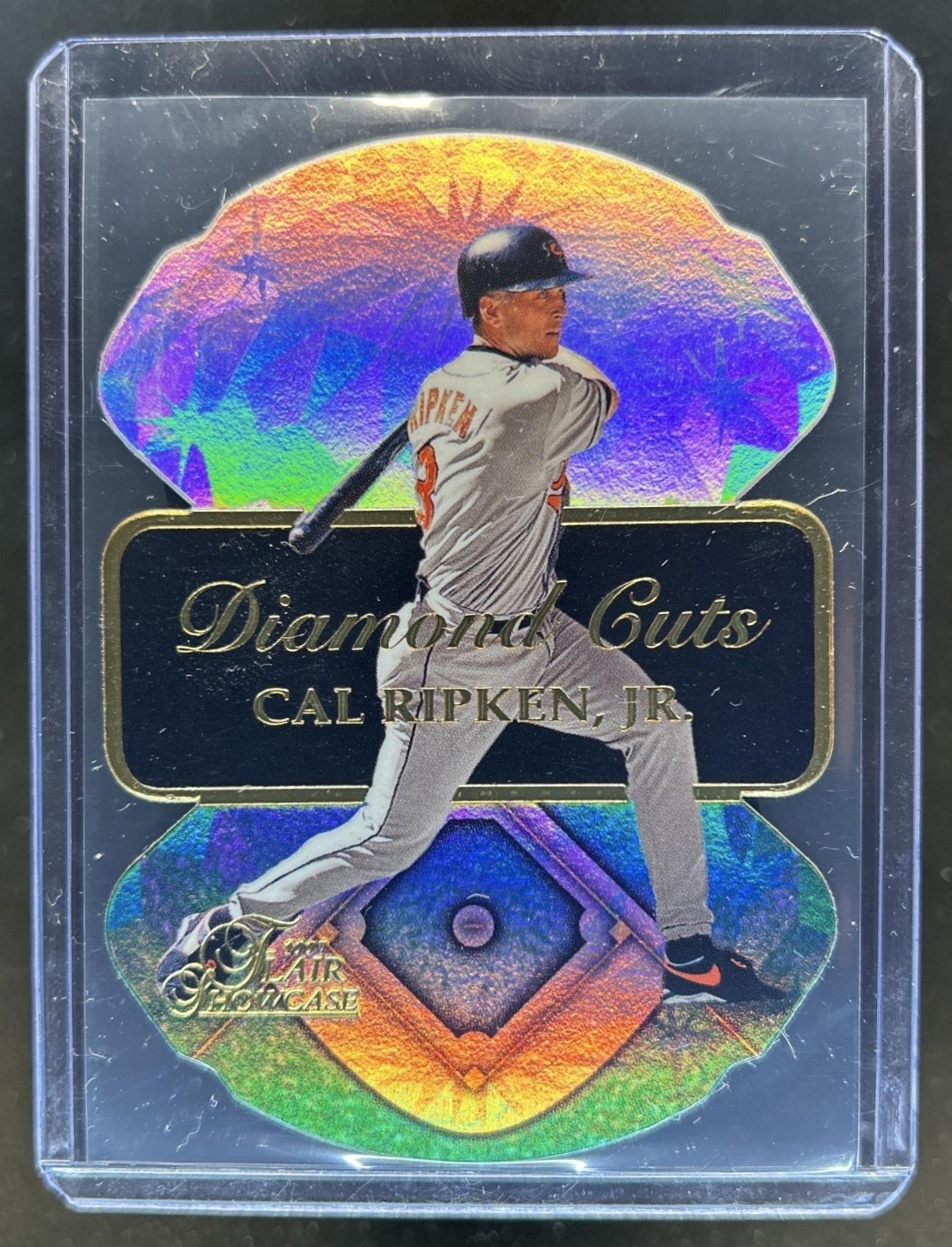 1997 Fleer Flair Showcase Cal Ripken Jr. Diamond Cuts #15 Orioles