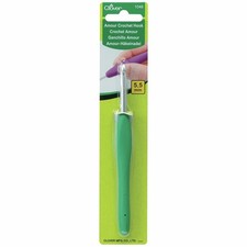 Amour Crochet Hook: 5.50mm 5.5mm Green I, Size I9/5.5 mm