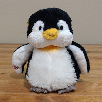 GANZ Mini Penguin Plush Stuffed Animal HS132