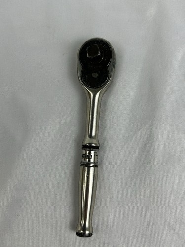 Snap On Tools USA TM70B 1/4” Drive Standard Handle Chrome Ratchet 4.5” Long - Foto 2 di 4