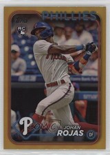 2024 Topps Series 1 Gold Foil Johan Rojas #209 1u6