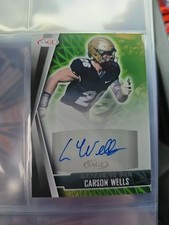 2022 SAGE Low Series - Autographs Carson Wells #A-CW Black (AU, RC)