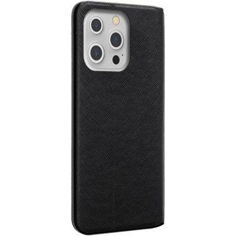 Étui folio iPhone 13 Pro BigBen Connected noir - Protection intégrale - 3