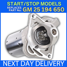 fits VAUXHALL MOKKA X & MOKKA 1.4 PETROL 2012-2019 [GM 25194650] STARTER MOTOR