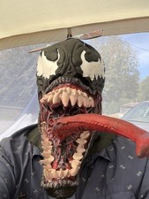 Marvel Venom latex Mask 2007 Spiderman Cosplay Halloween