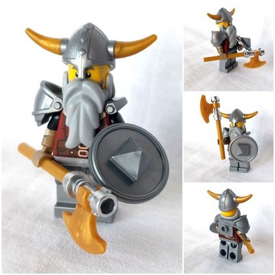 MOC aus LEGO -Teilen Viking Leader / Wikinger Anführer | passend zu 31132 21343