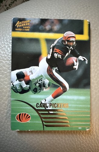 1995 Action Packed Rookies and Stars Carl Pickens #22 card