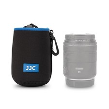 Neoprene Camera Lens Pouch Case, Drawstring Bag for Lens up to 3.5x5.9"
