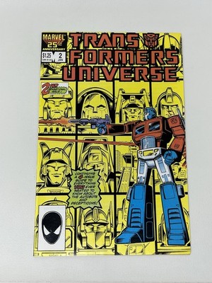 The Transformers Universe #2 Newsstand Variant (Marvel Comics January 1987)