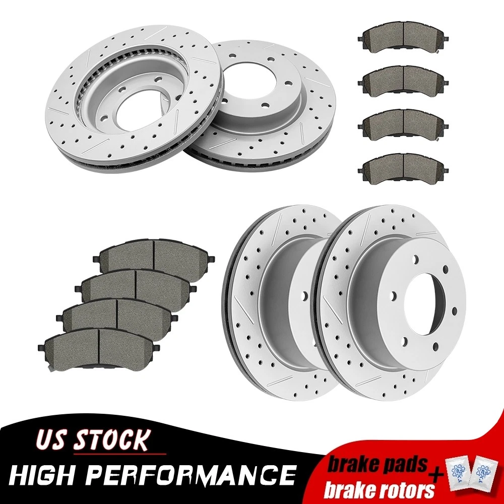 Juego De 2 Rotores De Freno De Disco Delanteros Ventilados Con Pastillas Incluidas – Para Ford Ranger Y Mazda B230, Tracción Trasera, Incluye Cojinetes, Marca BOLD Auto Parts, Certificación D3EA, Garantía 3 Meses