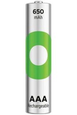 Recyko Pre-Charged NiMH Rechargeable AAA Batteries, 650mAh 4 Pack - GPRHCH63E042 2.97 per battery