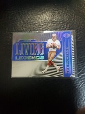 Joe Montana 2020 Panini Illusions Living Legends Insert LL11 Blue Parallel RareC