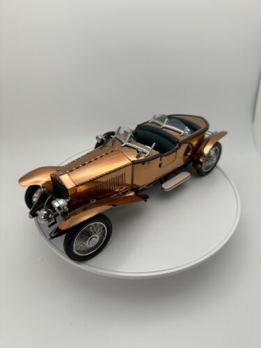 Franklin Mint 1921 Rolls-Royce Silver Ghost Copper 1:24 Diecast - Picture 3 of 9