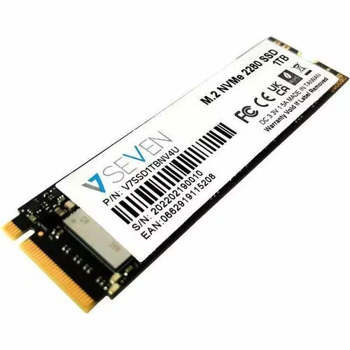 New V7 1TB - M.2 NVME Gen4 PCIe NVME Gen4x4 SSD - 3D TLC - 7400/5200(MB/s)