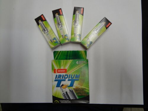DENSO IK20TT Iridium TT Spark Plug x 4 For Volkswagen Polo 9N BUD 1.4L 2006-2010 - Picture 2 of 4