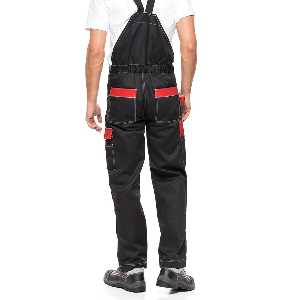 Salopette homme Avacore HELIOS noir rouge - Photo 2/4