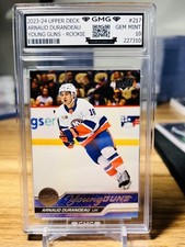 2023-24 Upper Deck Arnaud Durandeau Young Guns Rookie GMG Graded 10 Gem Mint 💎