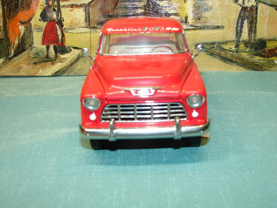 Chevrolet camafeo 1955 edición limitada de Navidad Franklin Mint 1998 1:24 #2422 Foto 3 de 4