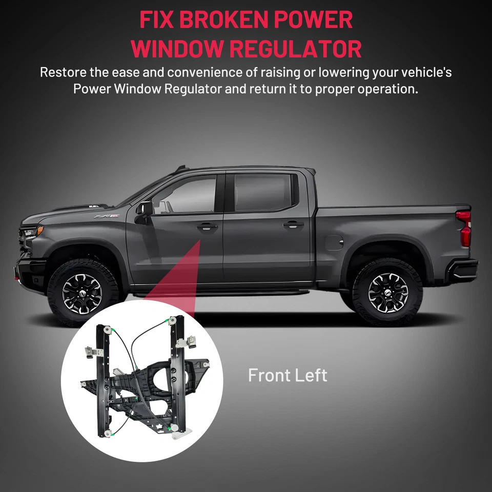 Front Left Driver Power Window Regulator W/ Motor For Ford Expedition 2007-2017 - Image 4 of 4