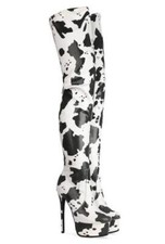 Casual Women's Platform Stilettos High Heels Camouflage Over The Knee Boots new