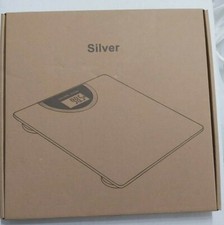 BalanceFrom Bathroom Scale Digital Body Weight with Step-On Technology - Silver