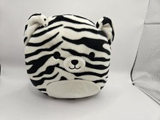 Rare Kellytoy Squishmallows Stuffed Super Soft Pillow Plush Toy Zebra Bear Used