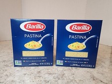 Barilla Classic Pastina Macaroni 12 ox Box Exp 2025 Lot of 2 Barilla No. 318