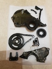 Ford 105E Engine Pre Crossflow Anglia Front Rear Timing Cover, Front dipstick %