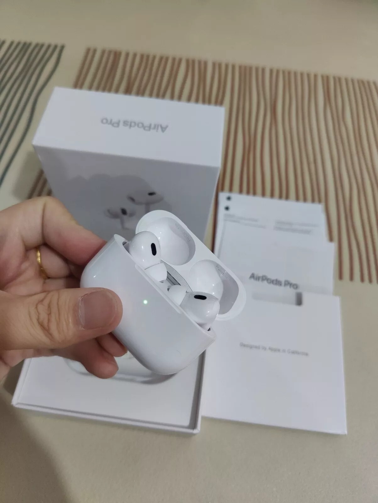 Apple AirPods Pro 2 with MagSafe & USB-C Charging Case - White-image