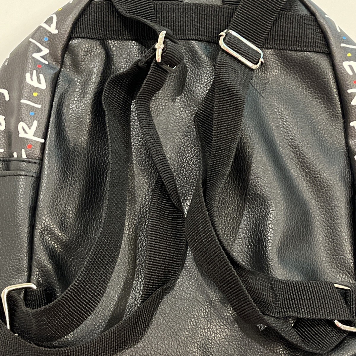 FRIENDS TV SHOW BLACK MINI BACKPACK BAG NEW 11.5” WITH 