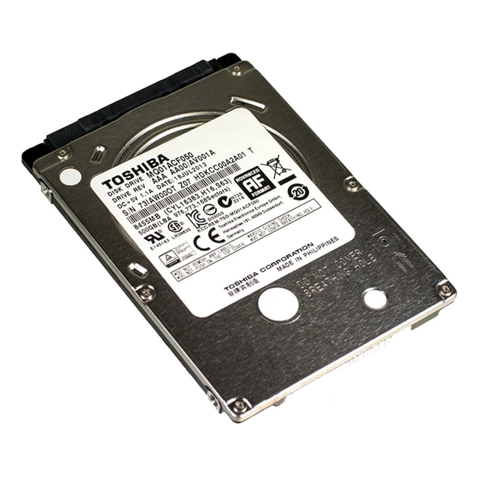 Toshiba 500GB MQ01ACF050 7200RPM SATA III 2.5" Laptop HDD Hard Disk Drive - Image 2 of 4