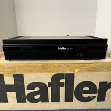 Hafler Se120 Stereo Power Amplifier - 60 Wpc - Serviced - Cleaned - Tested