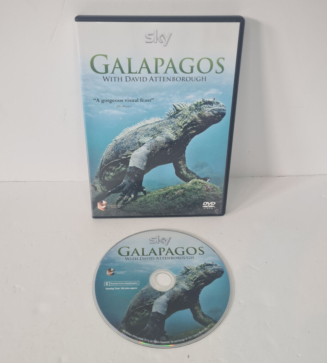 Galapagos With David Attenborough DVD UK Region 2