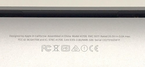 Apple MacBook Pro 13" Intel Core i7-6567U 3.30GHz 16GB RAM 512GB SSD A1706 Test - 第 16/16 張圖片