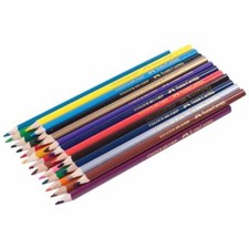 Faber-Castell Triangular Colour Pencils - Pack of 24 Assorted  US