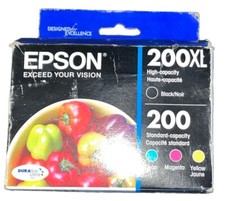 Epson T200XL-BCS 200 Black and Color Ink Cartridges