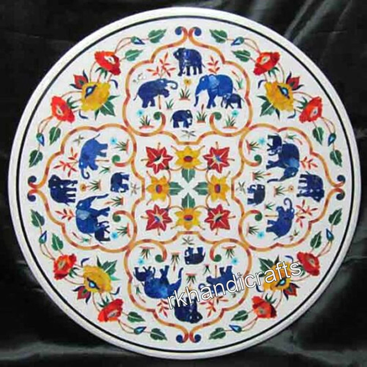 30 inch round marble table top deals
