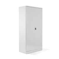 Xl Blechschrank FlüGeltüRschrank Stahlschrank BüRoschrank Werkstatt Schrank Weiß