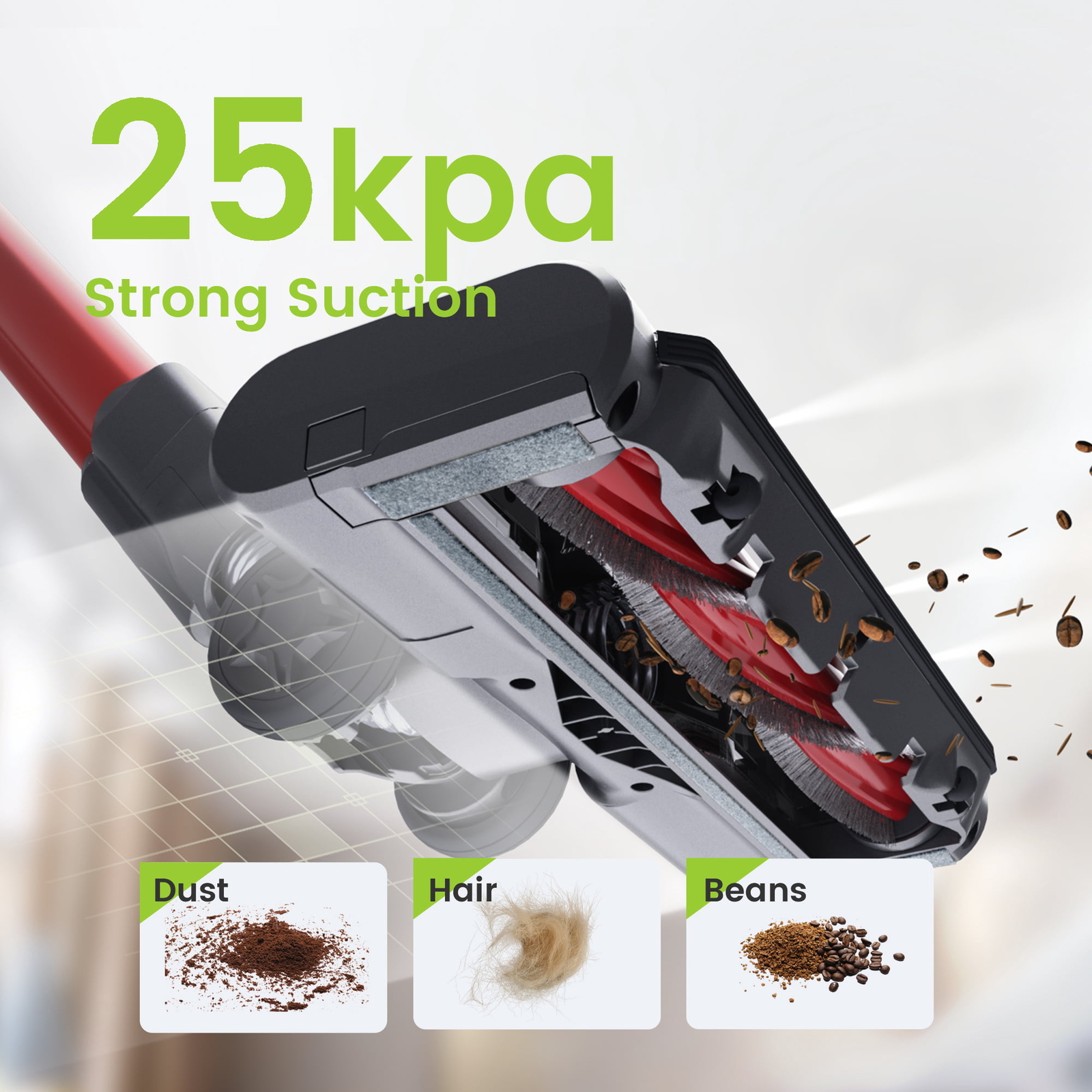Kyvol V20 25Kpa 50Mins 300W Cordless Handheld Stick Carpet Floor Vacuum Cleaner eBay