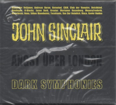 John Sinclair Angst über London Dark Symphonies Hörbuch 2 CD NEU