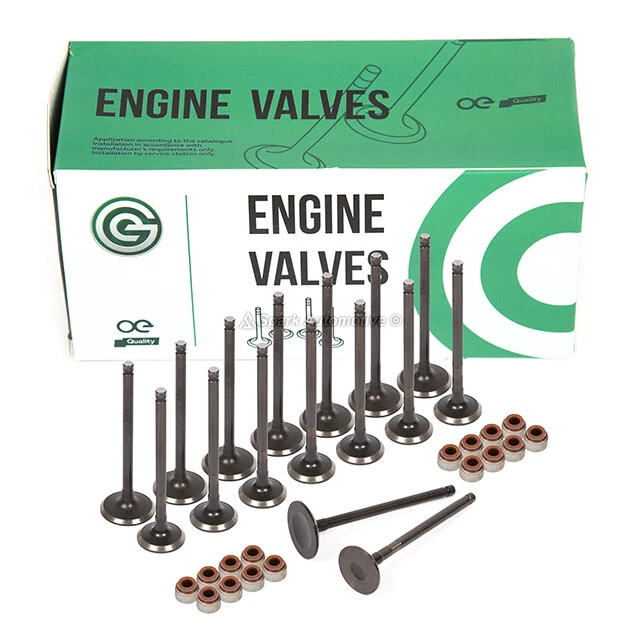 Sellos de válvulas de escape de admisión para Toyota Matrix Corolla Pontiac Vibe 00-08 1ZZFE Foto 2 de 4