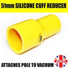 Gutter Vacuum Pole Connection Reducer 38mm - 51mm cuff