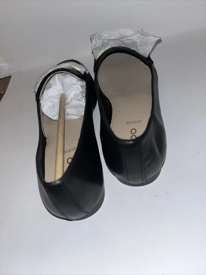 #1 MOCASINES DE HOMBRE Aldo Brue Hecho en Italia MODERNOS Negro Charol Penny 7.5 Foto 4 de 4